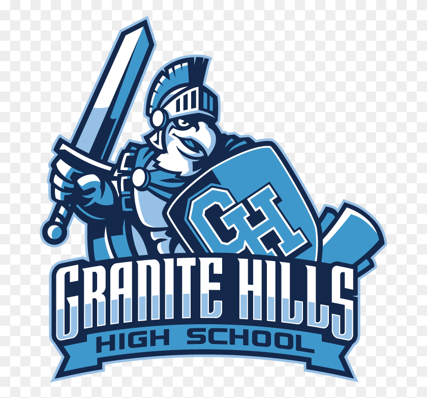 685x722 Granite Hills High School Eagles, Text, Crowd, Graphics HD PNG Download
