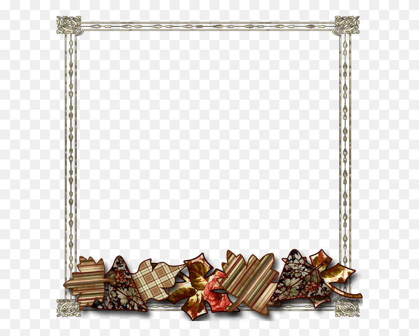 615x614 Granny Enchanted39 Autumn Quilt Picture Frame, Diamond, Gemstone, Jewelry HD PNG Download