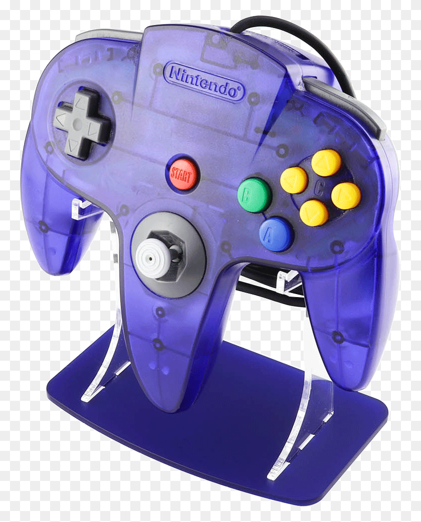 759x982 Контроллер Grape Purple N64 Funtastic Nintendo, Электроника, Шлем, Одежда Hd Png Скачать
