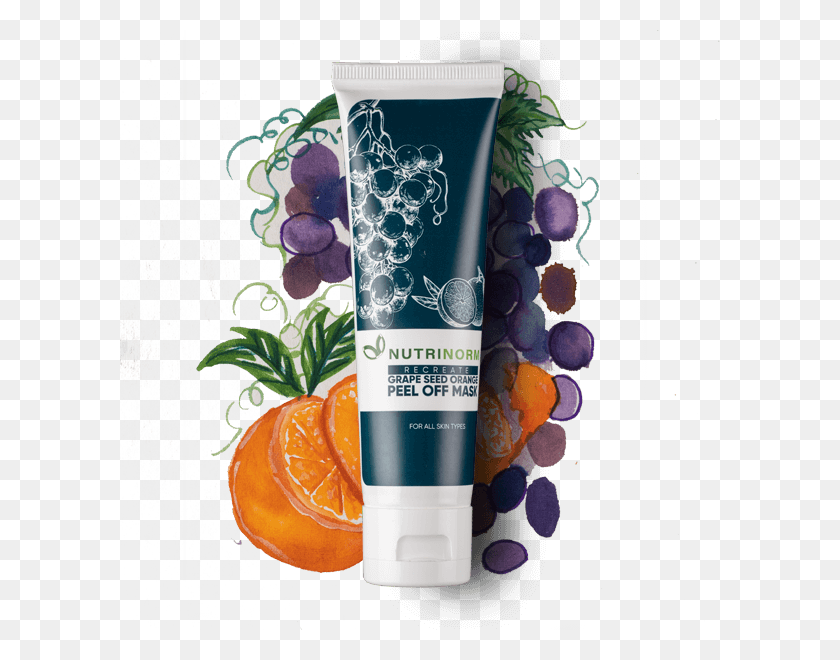 600x600 Grape Seed Orange Peel Off Mask Cosmetics, Bottle, Plant, Citrus Fruit HD PNG Download