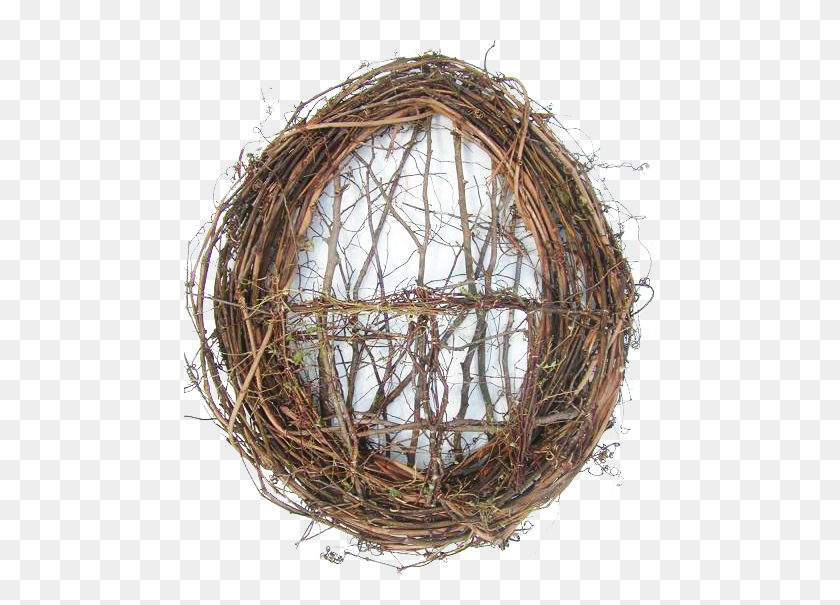 474x545 Grapevine Pocket Wreaths 12 Hand Made From Wild Grapevines Circle, Sphere, Nest, Bird Nest HD PNG Download