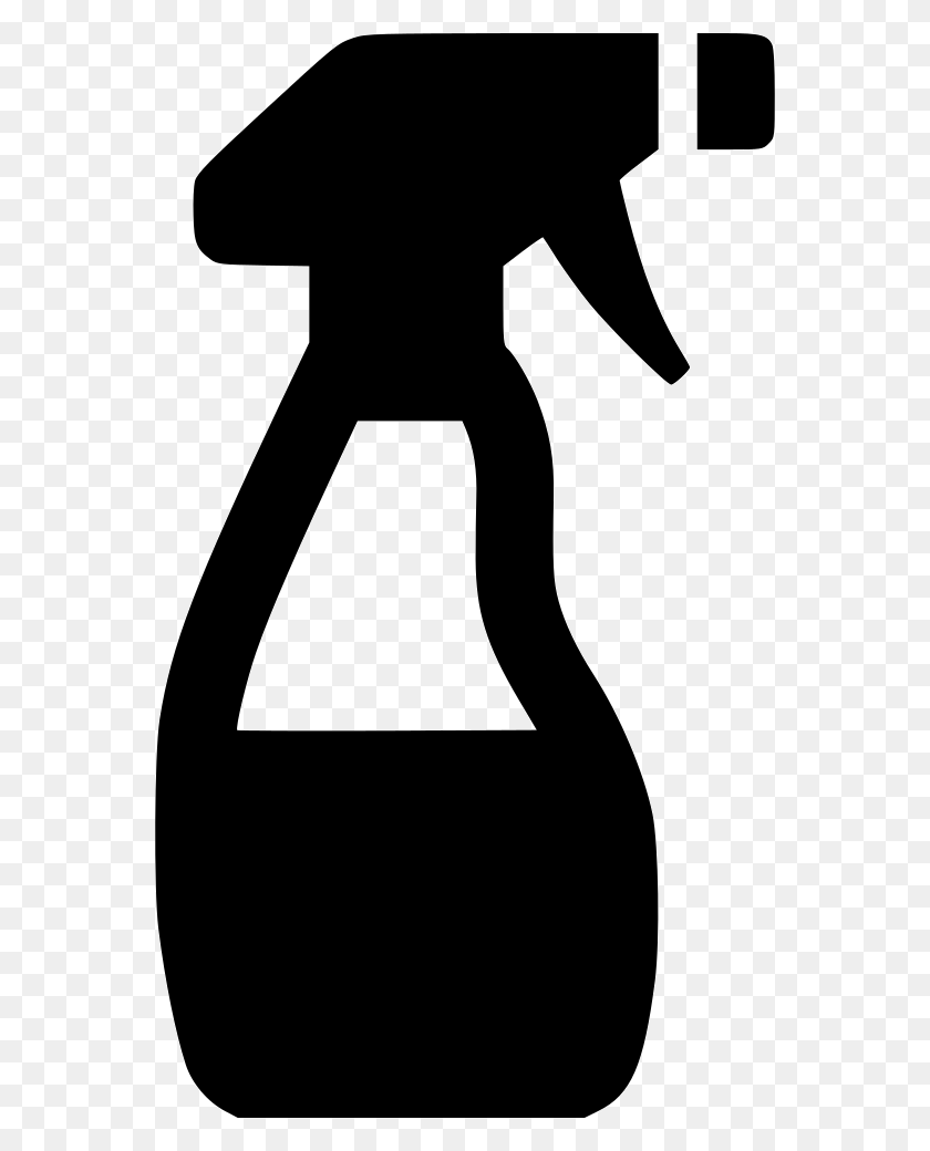 560x980 Графический Черный И Белый Стекло Windo Cleaner Svg Чистящий Спрей Значок Бутылки, Трафарет, Топор Png Скачать