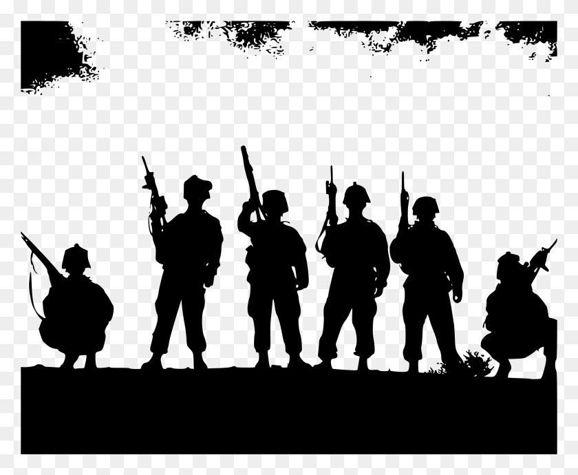 2397x1937 Graphic Black And White Library Big Image Army Sainik, Gray, World Of Warcraft HD PNG Download