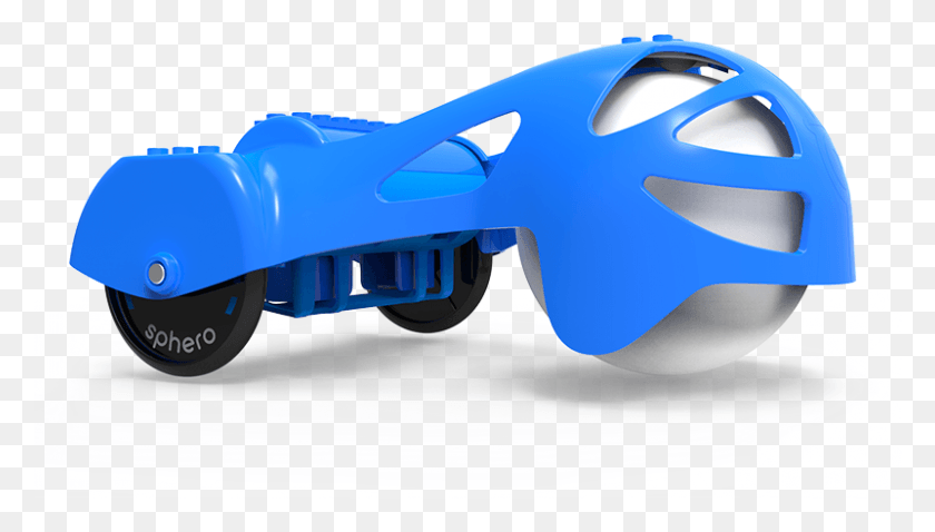 801x430 Graphic Chariot 2 Sphero Chariot Blue, Helmet, Clothing, Apparel HD PNG Download