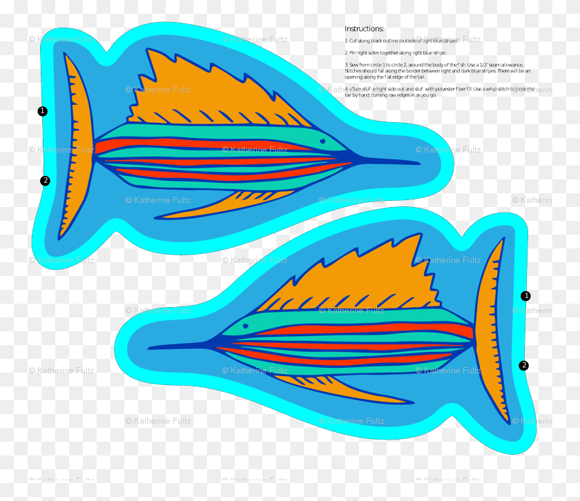 758x666 Графический Дизайн, Рыба-Хирург, Морская Жизнь, Рыба Hd Png Скачать