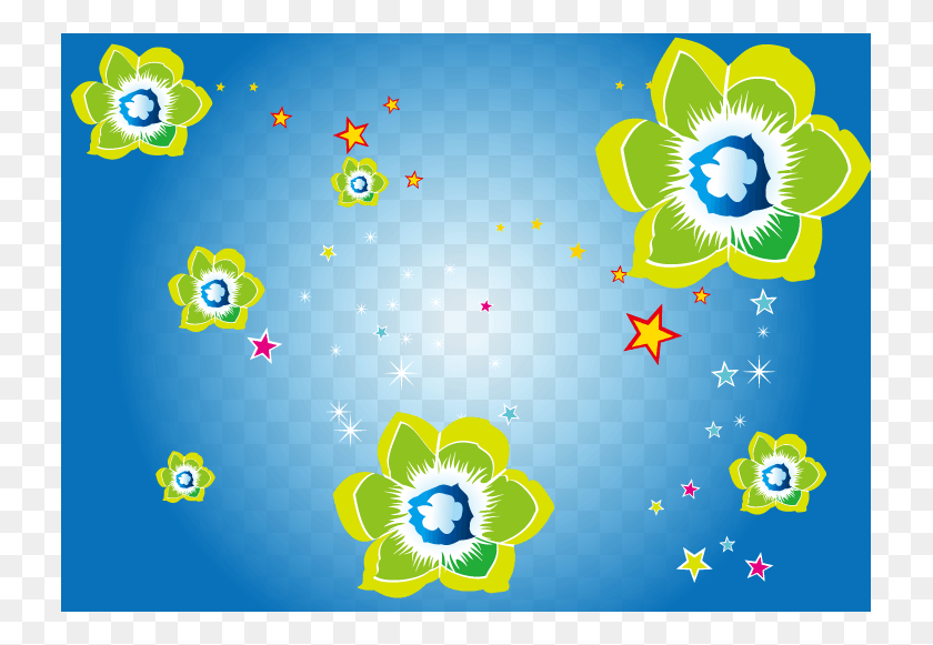 729x521 Descargar Png / Diseño Gráfico, Gráficos, Diseño Floral Hd Png