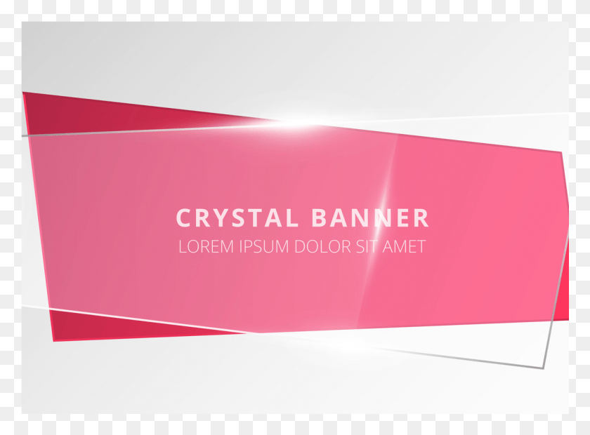 1137x817 Graphic Design Apply Crystal Effect Free Adobe Crystal Banner, Business Card, Paper, Text HD PNG Download