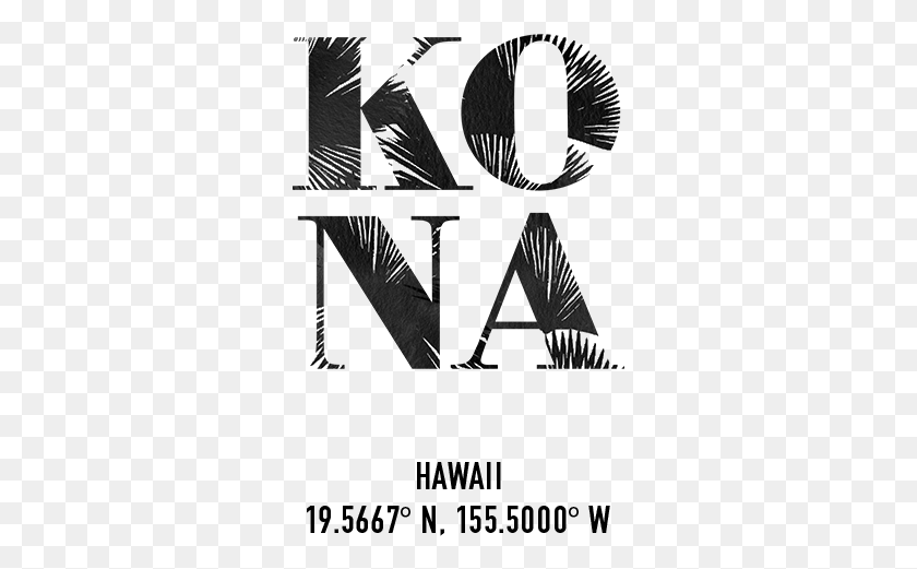 305x461 Graphic Design Hawaii Logo Kona Hawaii Logos Typography Graphic Design, Advertisement, Poster, Building HD PNG Download