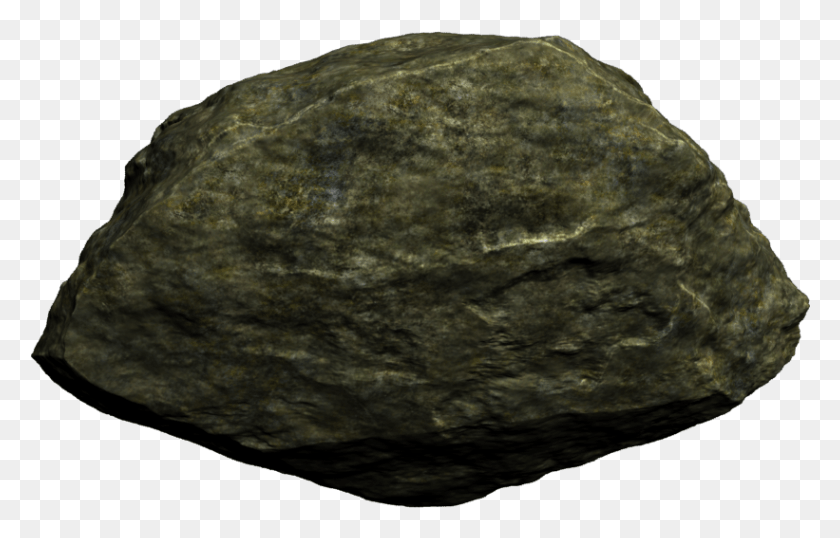 821x504 Descargar Png / Pebble Large Rock Png