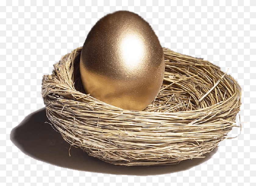 812x574 Graphic Freeuse Free Images Only Golden Egg X Egg In Nest, Food, Bird Nest, Basket HD PNG Download