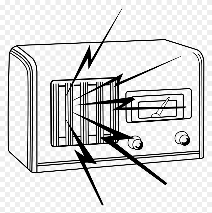 1910x1920 Graphic Image Of Loud Sounds From The Radio Radio Clip Art, Furniture, Adapter, Building Descargar Hd Png