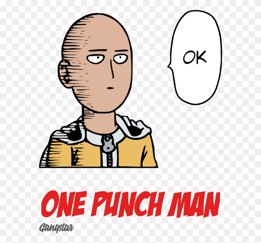 592x723 Descargar Png / One Punch Man Discord Emoji, Cartel, Anuncio, Etiqueta Hd Png
