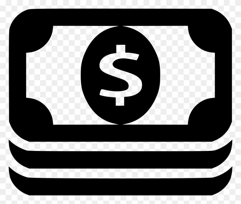 980x820 Graphic Library Cash Icon Free Icon, Symbol, Stencil, Number HD PNG Download
