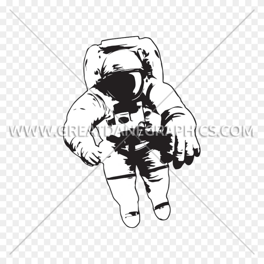 825x825 Graphic Library Library Astronaut Line At Getdrawings Illustration, Person, Human, Helmet HD PNG Download