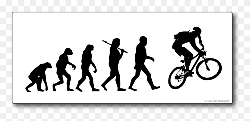 1024x458 Graphic Library Library Mountain Mountain Bike Evolution, Bicycle, Vehicle, Transportation HD PNG Download