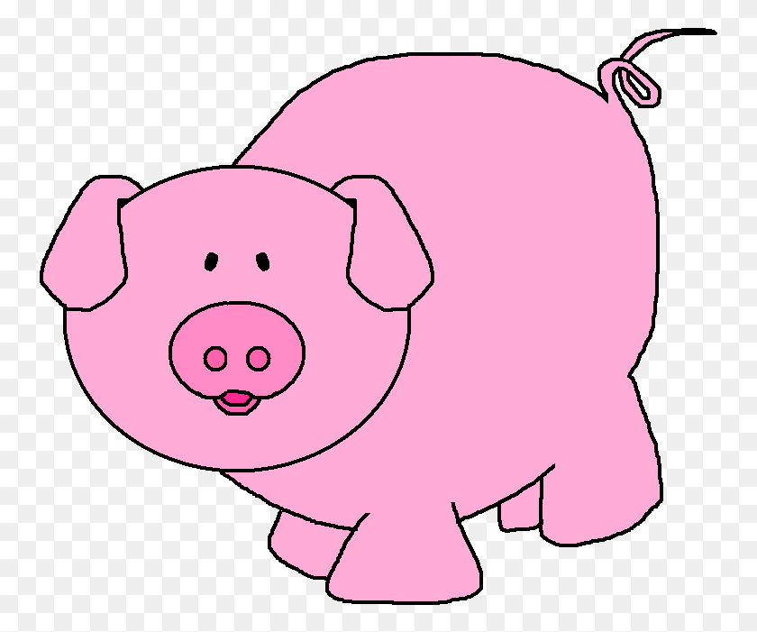 753x641 Graphic Library Library Pigs Kid Free Clipart Pig, Piggy Bank, Giant Panda, Bear HD PNG Download