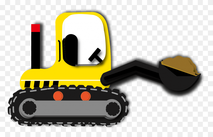 1840x1134 Graphic Library Stock Vehicle Drawing Tractor Cartoon Cartoon Car Tractor, Transportation, Bulldozer, Snowplow HD PNG Download