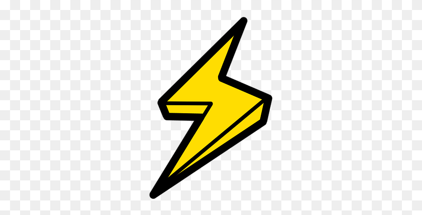 251x369 Graphic Lightning Bolt Electricity Clipart Transparent, Symbol, Star Symbol, Sign HD PNG Download