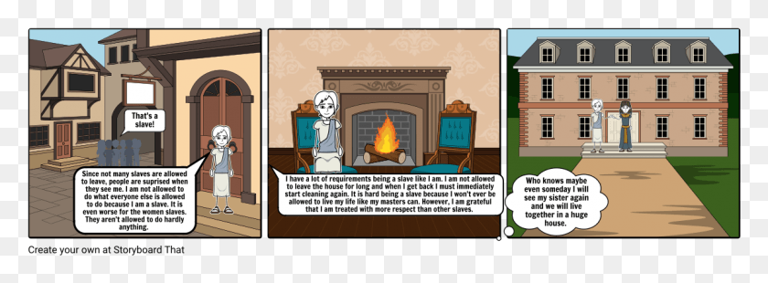 1145x368 Graphic Novel Cartoon, Fireplace, Indoors, Hearth HD PNG Download