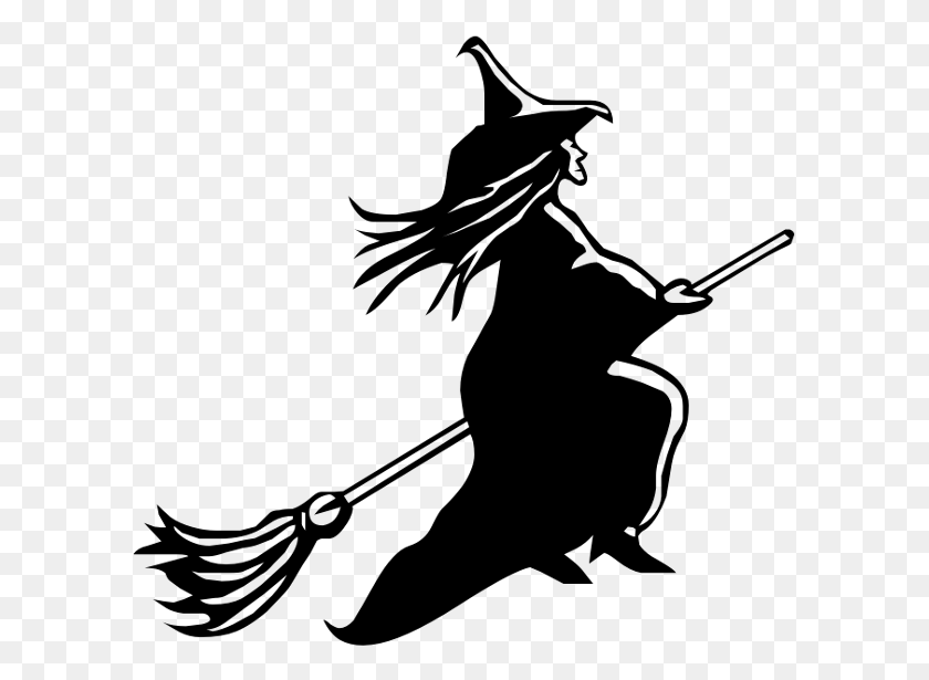 600x555 Graphic Royalty Free Broom Panda Free Images Witchbroomclipart Pumpkin Carving Witch On Broom, Gray, World Of Warcraft HD PNG Download