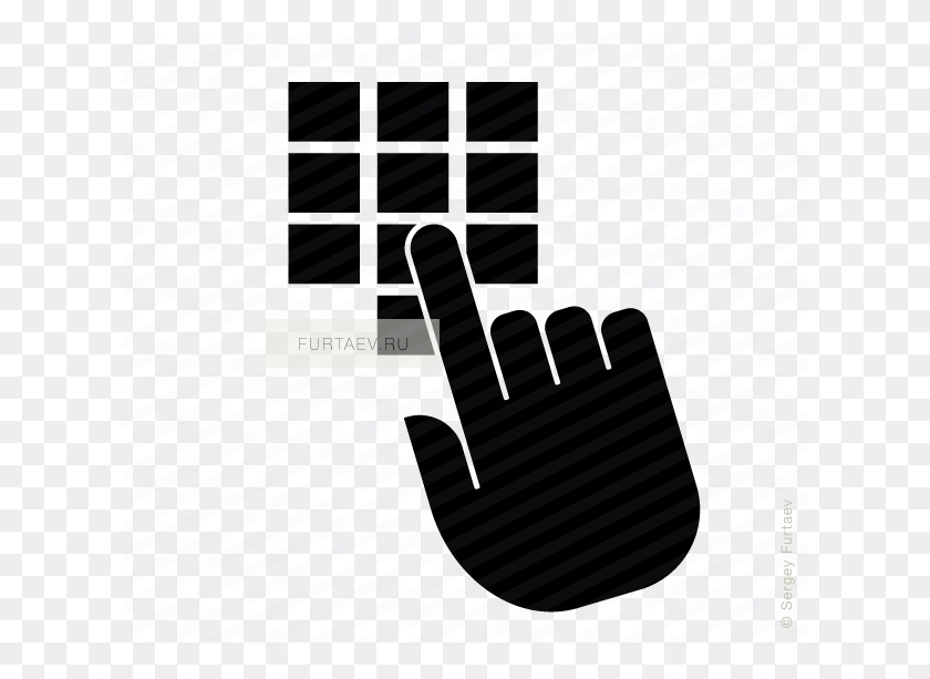 620x553 Graphic Royalty Free Enter Icon Of Hand Entering Secret Enter Pin Code Icon, Text, Graphics HD PNG Download