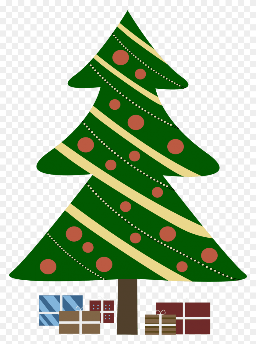 950x1302 Graphic Royalty Free Free Christmas Clip Art Images Christmas Tree Cartoon, Tree, Plant, Ornament HD PNG Download