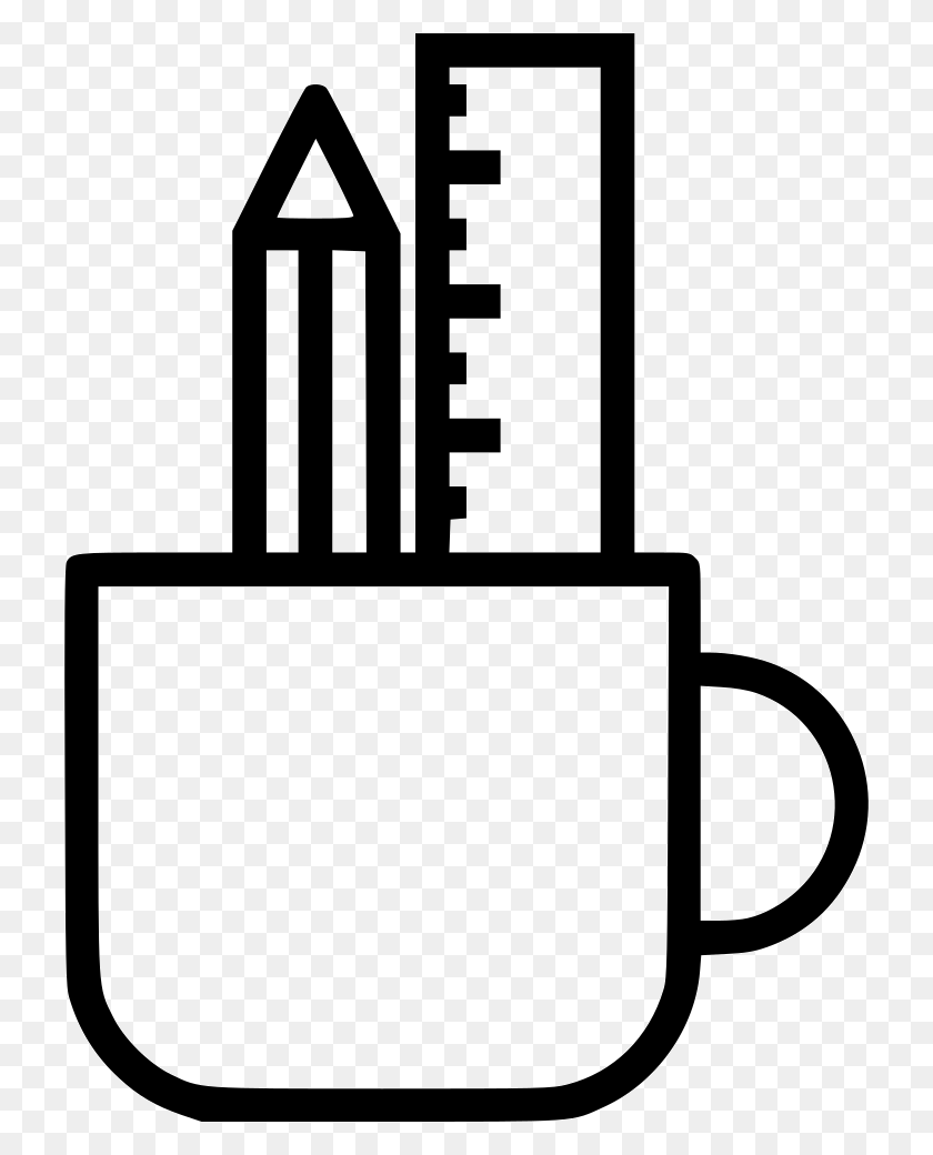 724x980 Graphic Royalty Free Interactive Drawing Pencil Pencil, Coffee Cup, Cup, Symbol HD PNG Download