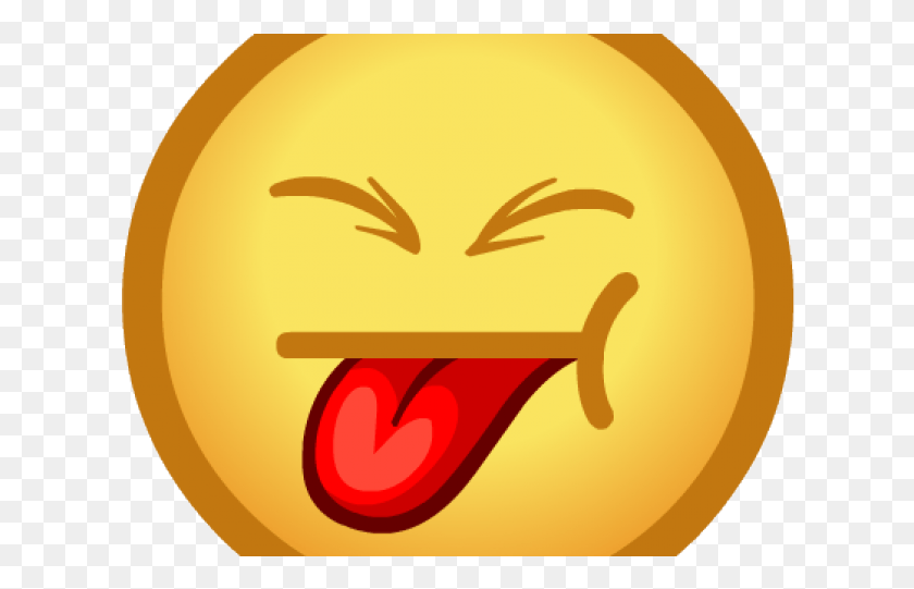 620x481 Graphic Royalty Free Library Sticking Free Emojis Tongue Sticking Out Transparent, Food, Label, Text HD PNG Download
