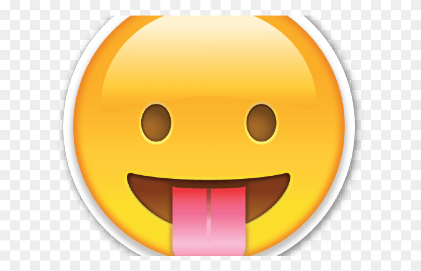 614x481 Graphic Royalty Free Smiley Face Free Clip Eyes Closed Tongue Out Emoji, Label, Text, Plant HD PNG Download