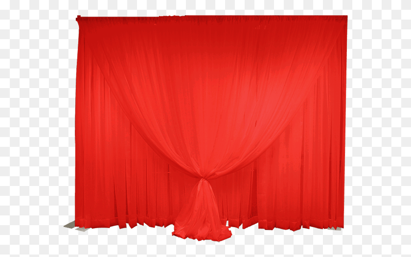 583x465 Graphic Royalty Free Stock W Backdrop Fabric Red Color Ruffle, Stage, Indoors, Room HD PNG Download