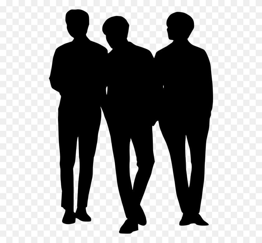 526x720 Graphic Stock Free Photo Business Silhouette Team Corporate Group People Silhouette, Gray, World Of Warcraft HD PNG Download