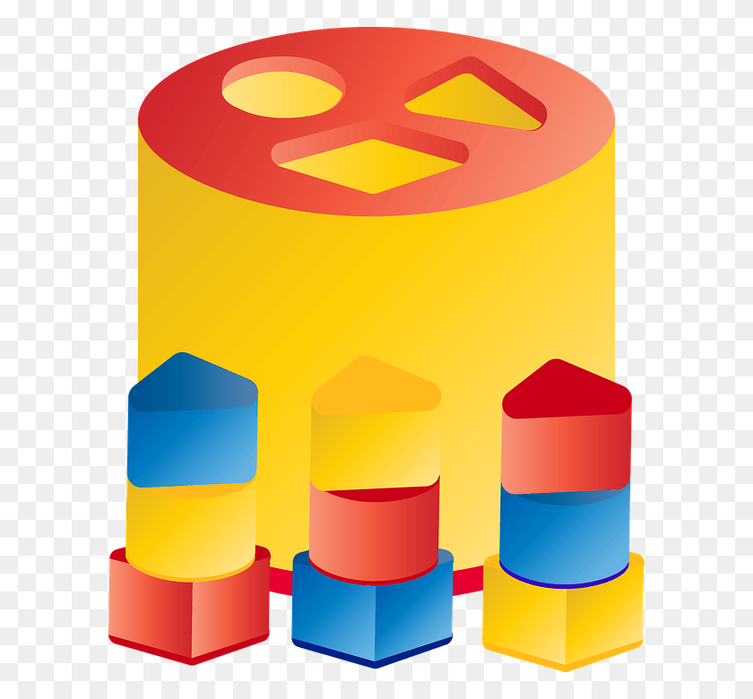 598x720 Graphic Toy Preschool Toddler Kids Toy Blocks Justice League, Cylinder HD PNG Download