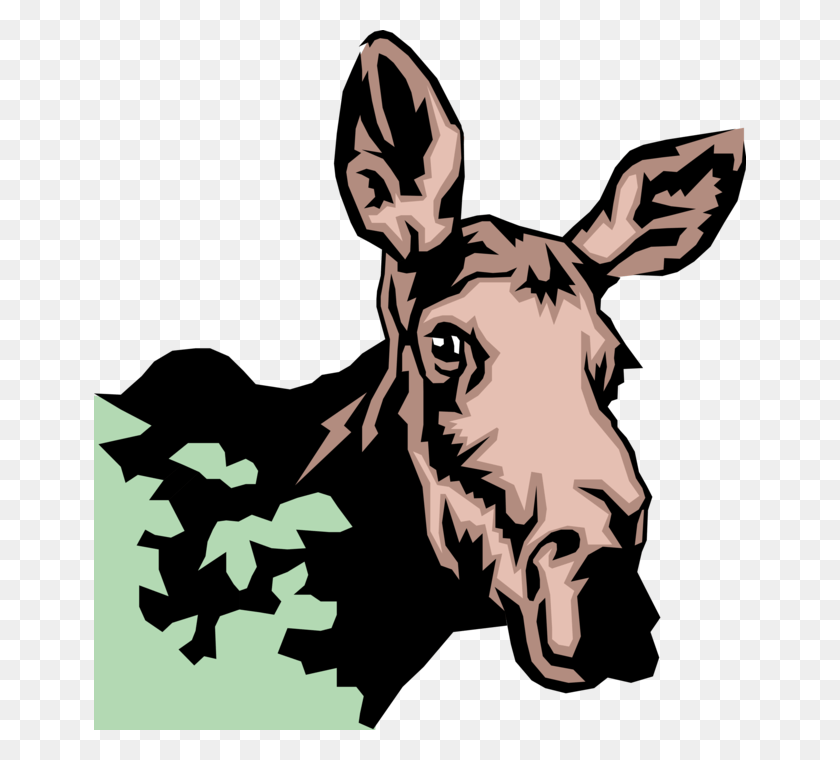 652x700 Graphic Transparent Canadian Moose Image Illustration Illustration, Mammal, Animal, Deer HD PNG Download