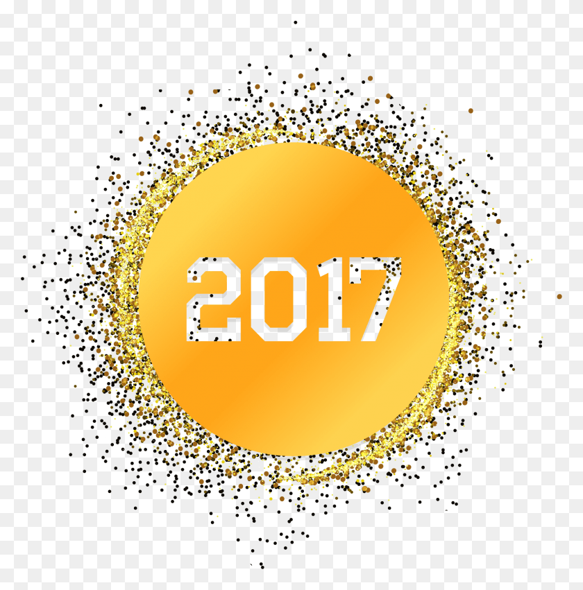 1694x1720 Graphic Transparent Stock Light Yellow New Year S Day Circle, Confetti, Paper, Stain HD PNG Download