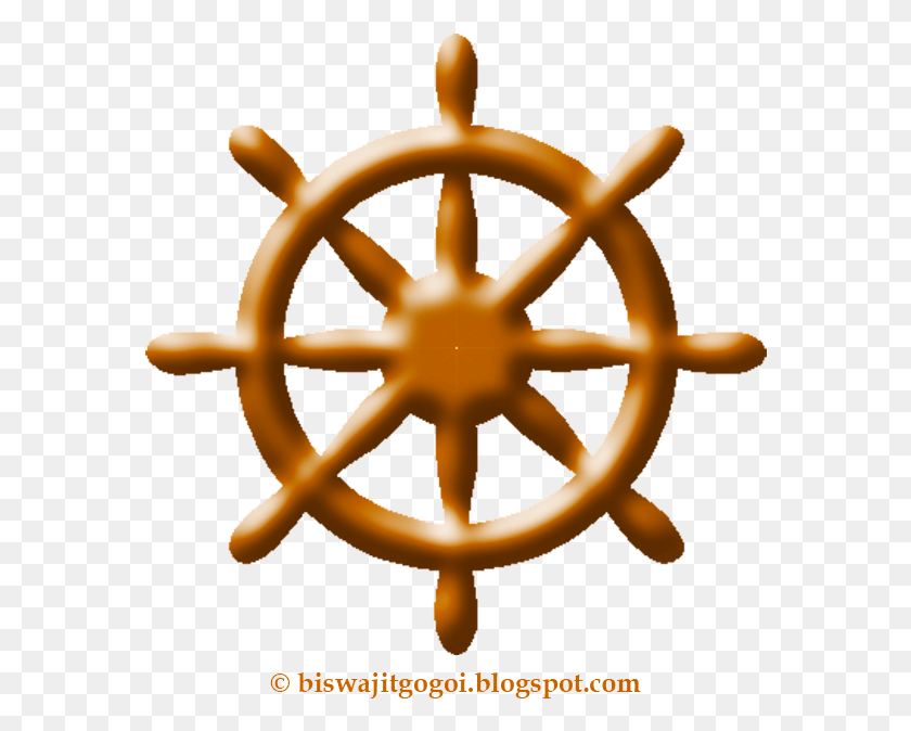 574x614 Graphics And Folk Assam Ship Wheel Clipart, Symbol, Logo, Trademark HD PNG Download