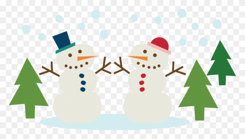 800x428 Graphics Illustrations Free On Snowman, Nature, Outdoors, Winter HD PNG Download