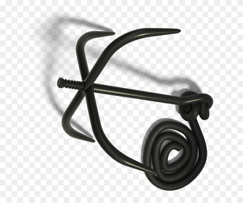 653x641 Grappling Hook Wire, Sink Faucet, Electronics, Weapon HD PNG Download