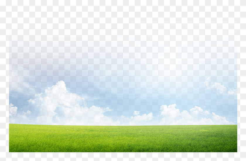 961x605 Grass And Sky, Nature, Outdoors, Azure Sky HD PNG Download