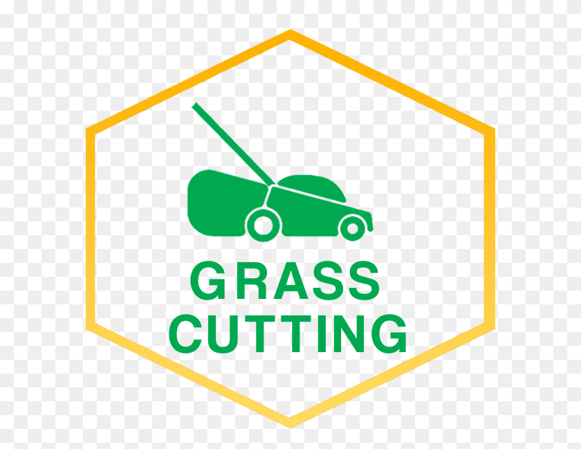 593x589 Grass Cutting Icon Sign, Logo, Symbol, Trademark HD PNG Download