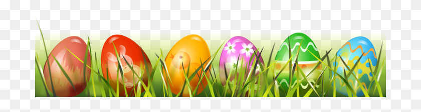 701x165 Grass Easter Eggs Transparent Background, Easter Egg, Egg, Food HD PNG Download