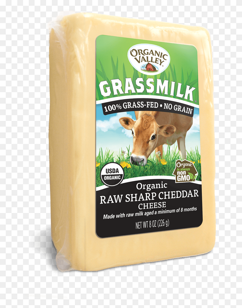 670x1010 Grassmilk Raw Sharp Cheddar Calf, Cow, Cattle, Mammal HD PNG Download