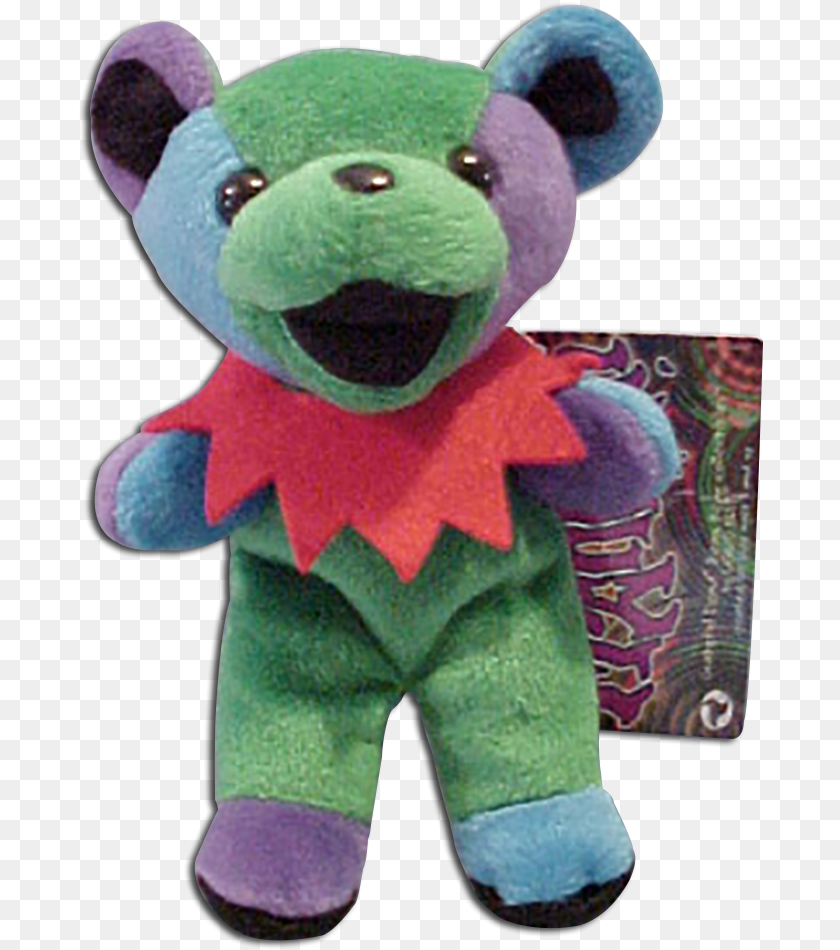 Grateful Dead Bean Bears Series Teddy Bear, Plush, Toy, Teddy Bear Sticker PNG