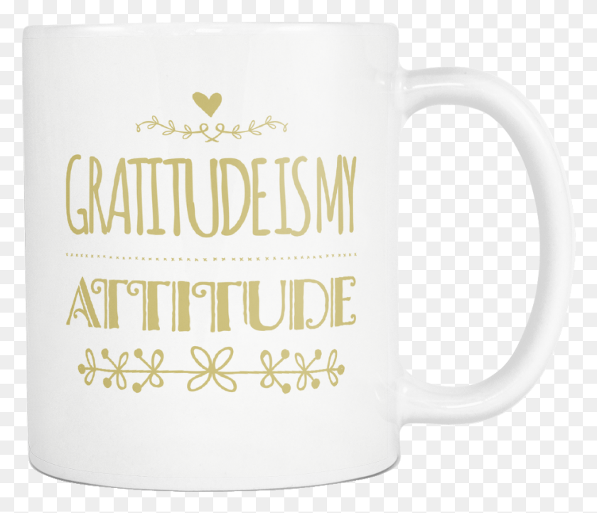 924x785 Gratitude Is My Attitude Beer Stein, Coffee Cup, Cup, Espresso HD PNG Download