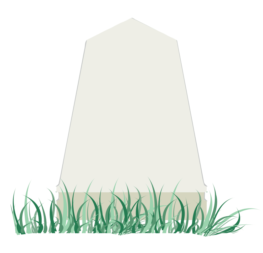 Grave Clipart, Grass, Plant, Tomb, Gravestone Sticker PNG