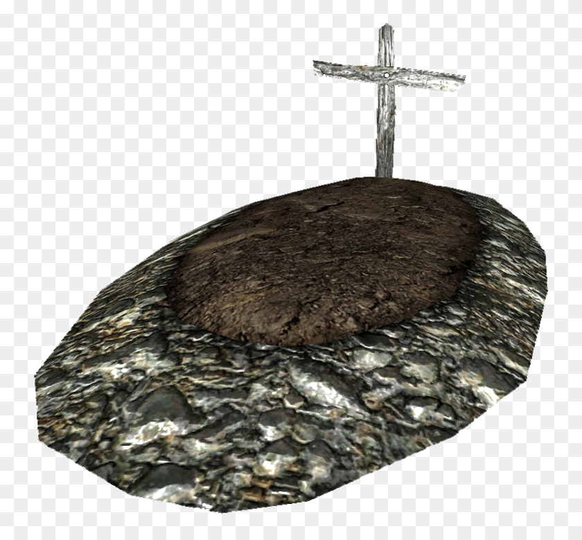 743x720 Grave Grave Fallout, Cross, Symbol, Snake HD PNG Download