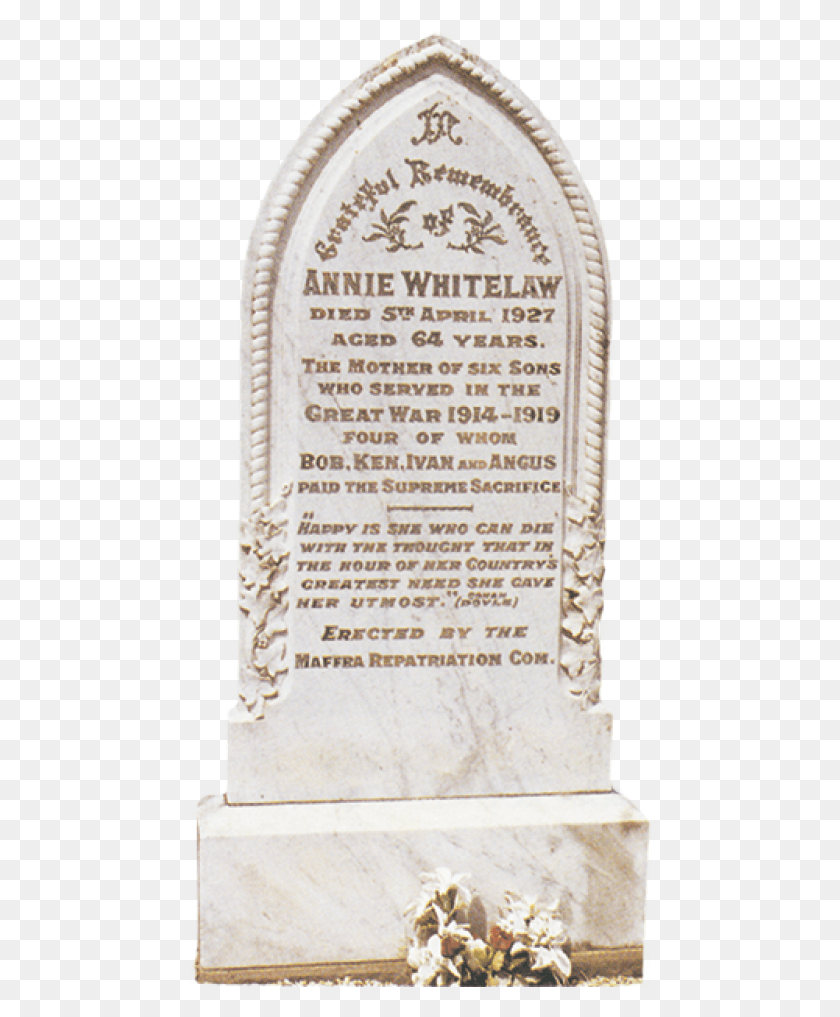 464x957 Grave Of Annie Whitelaw Briagolong Cemetery Victoria Graves Similar To Annie Whitelaw, Rug, Text, Paper HD PNG Download