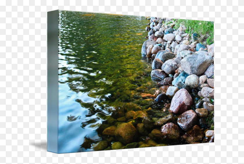 650x504 Gravel Drawing Rocky Texture Rocky Lake Edge, Water, Outdoors, Nature HD PNG Download