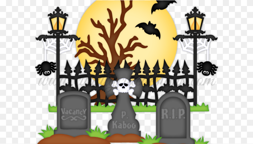 618x481 Graveyard Spooky Graveyard Cemetery Halloween, Gravestone, Tomb, Face, Head Clipart PNG