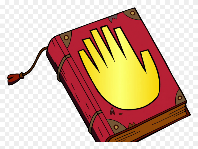 821x605 Gravity Falls Blank Journal Gravity Falls Journal, Text, Weapon, Weaponry HD PNG Download