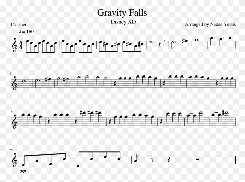 778x567 Gravity Falls Gravity Falls Theme Song Clarinet, Gray, World Of Warcraft HD PNG Download
